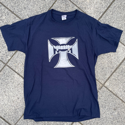 iron cross put on studs T-shirts