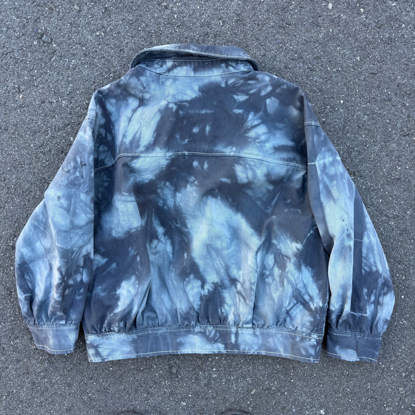 cotton jacket tie-dye