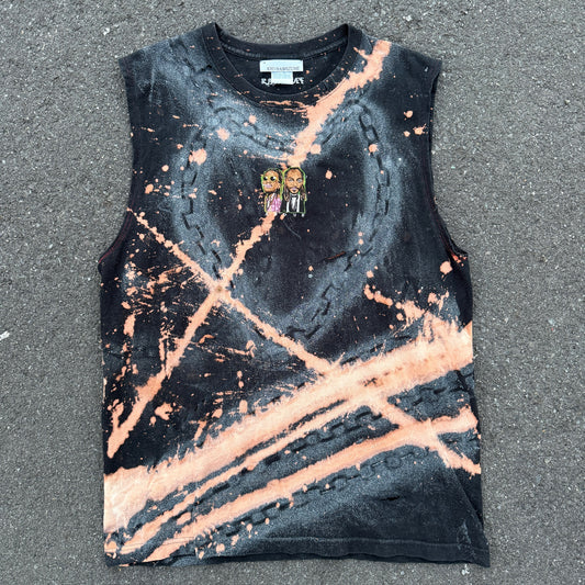 bleach tank top chain art