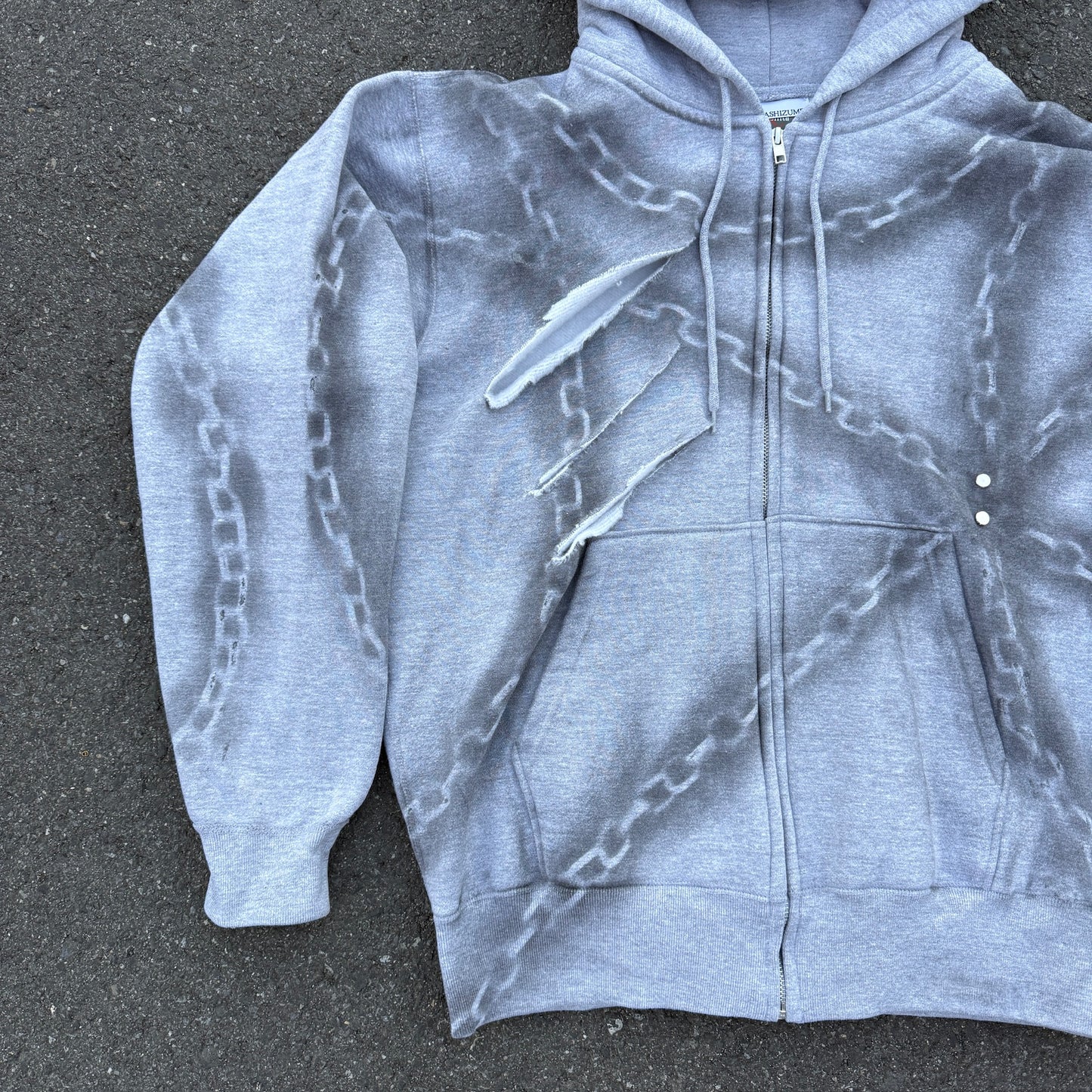 heavy zip foodie chain  art